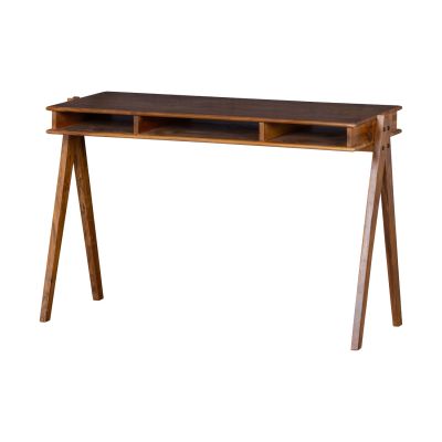 BePureHome Compartment Bureau - Hout Bruin