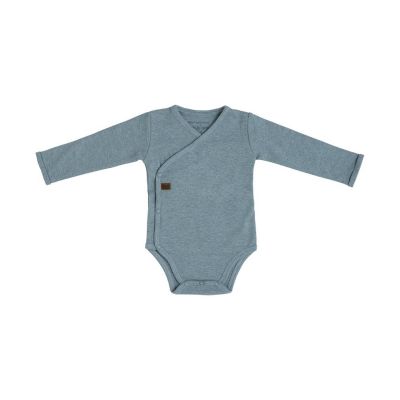 Baby&#039;s Only Melange Romper Lange Mouw Stonegreen