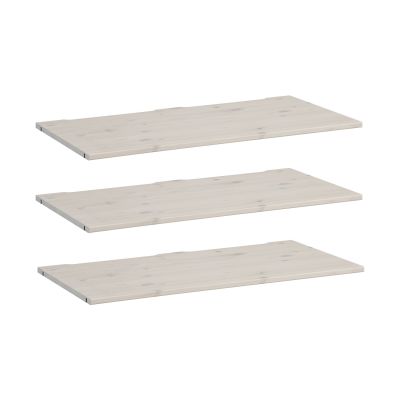 LIFETIME Kidsrooms Legplank Whitewash 3 Stuks