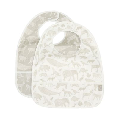 Jollein Animals Bib - 2 Pieces