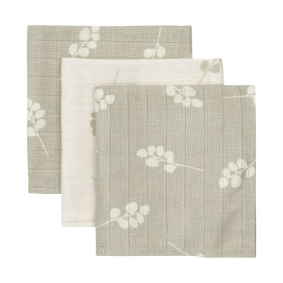 Jollein Twig Hydrophilic Mouth Cloth - 3 Pieces