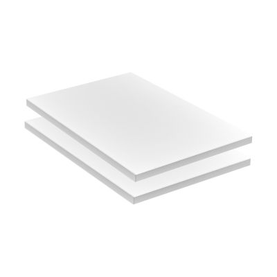 Gautier Tactil Shelf Set White