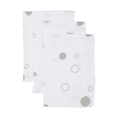 Basicline Bubble Hydrophilic Washcloth 3 Pieces