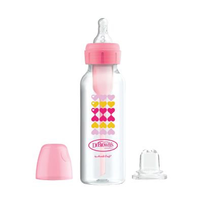 Dr. Brown&#039;s Options+ Starter Kit Bottle/Sippy Narrow Pink 250 ml