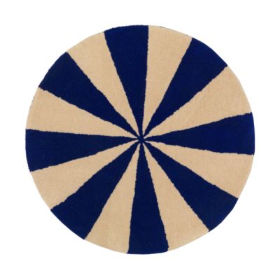 Ferm Living Arch Rug Blue / Off White