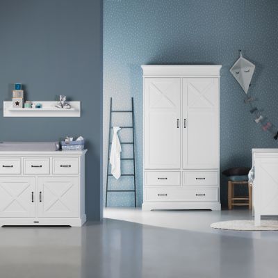 Kidsmill Savigno Babykamer Wit Met Kruis